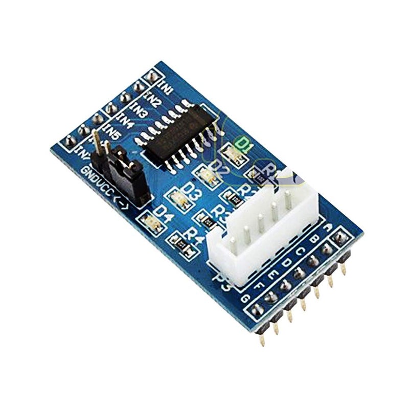 DEVMO 1set 28BYJ-48 Geared Stepper Motor + ULN2003 Driver Test Module Board DC 5V Compatible with Ar-duino - Image 2