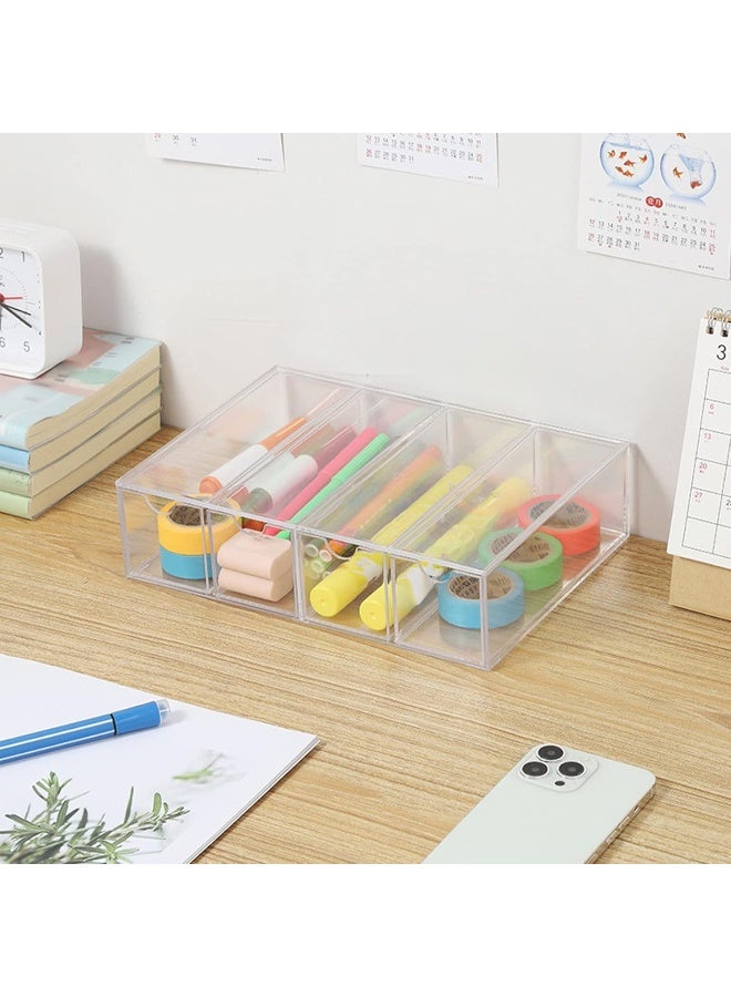 TPGP Acrylic Stackable 4 Drawer Eyeglass Storage Organizer Box - Image 4