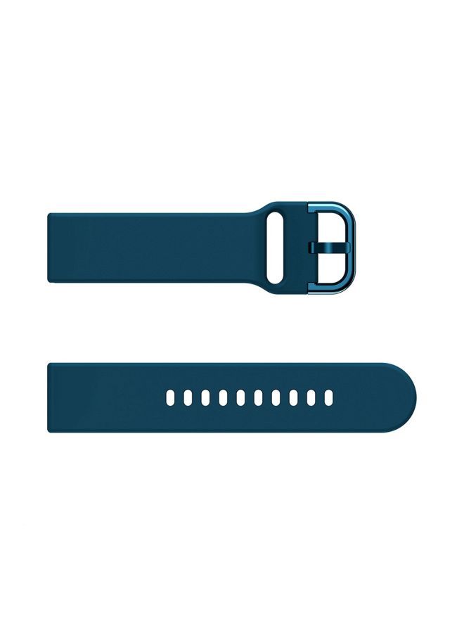 NIBEMINENT Replacement Band For Samsung Galaxy Active/Active 2 Dark Blue - Image 4