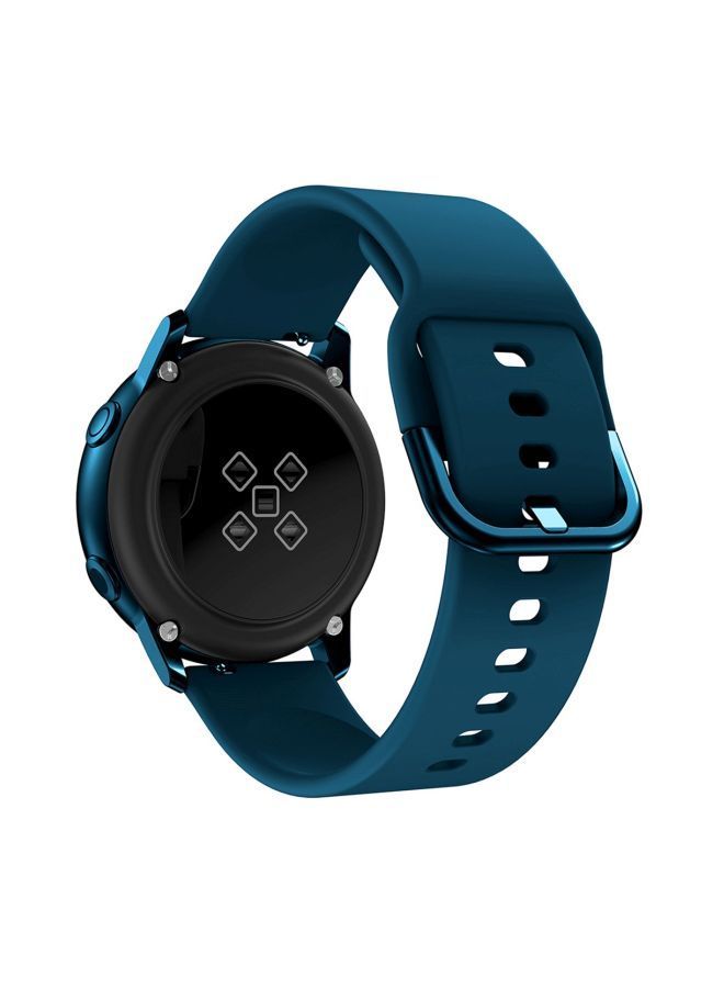 NIBEMINENT Replacement Band For Samsung Galaxy Active/Active 2 Dark Blue - Image 3