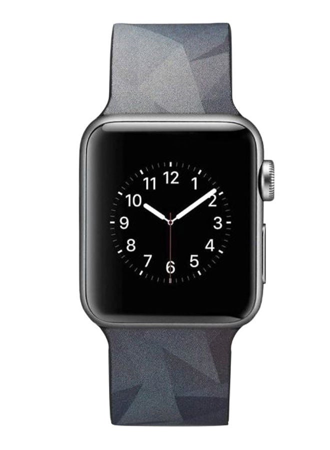 NIBEMINENT Replacement Band For Apple Watch Series 4/3/2/1 Black - Image 2