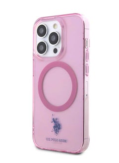 U.S.Polo iPhone 14 Pro Max Hard Case 6.7inch DH / Back Cover - Pink  - Image 1