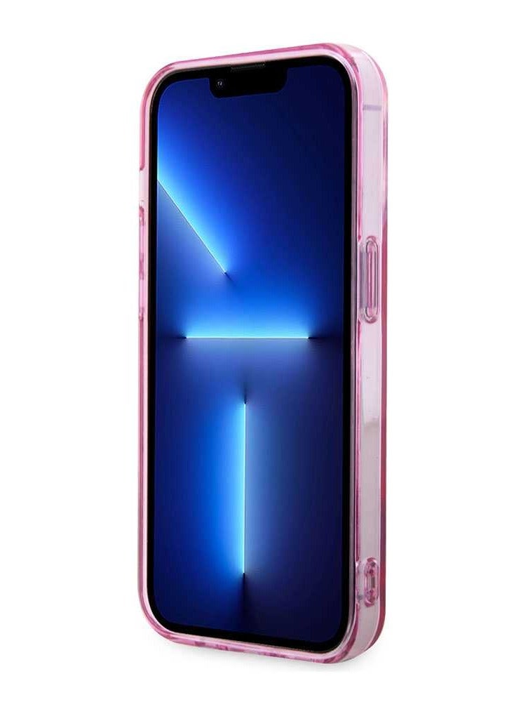 يو اس بولو حافظة صلبة ماجسيف لهاتف آيفون 14 برو ماكس 6.7 بوصة DH / غطاء خلفي - وردي - Image 5