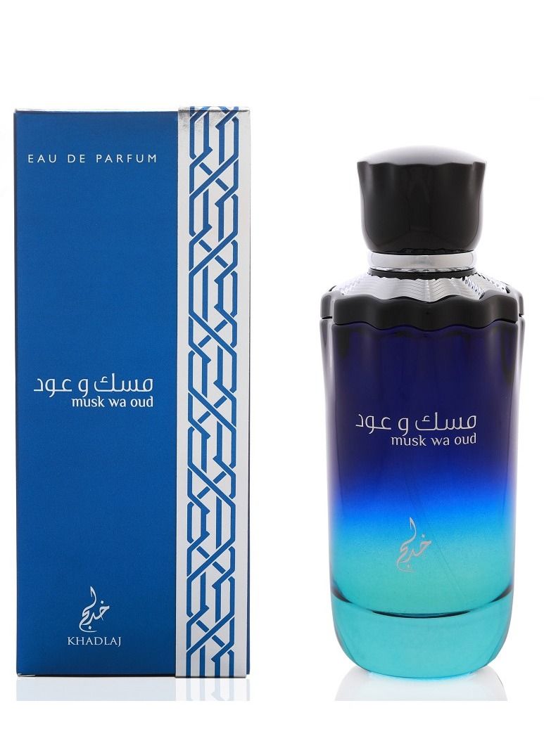 Khadlaj Musk Wa Oud Edp Spray For Unisex 100ml - Image 2