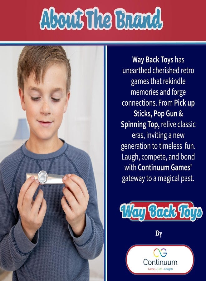 Continuum Games Way Back Toys Metal Toy Kazoo, Novelty Family Fun Game for Ages 3 and up - Image 5