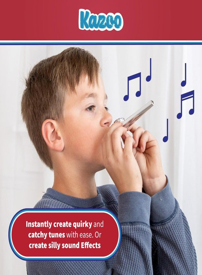 Continuum Games Way Back Toys Metal Toy Kazoo, Novelty Family Fun Game for Ages 3 and up - Image 3