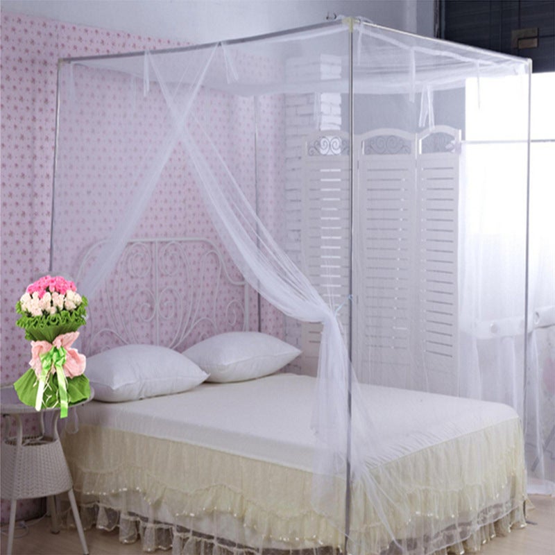 general 16 Eye Special Double Bed Mosquito Net 1.5m Polyester with Dustproof Top - Image 1