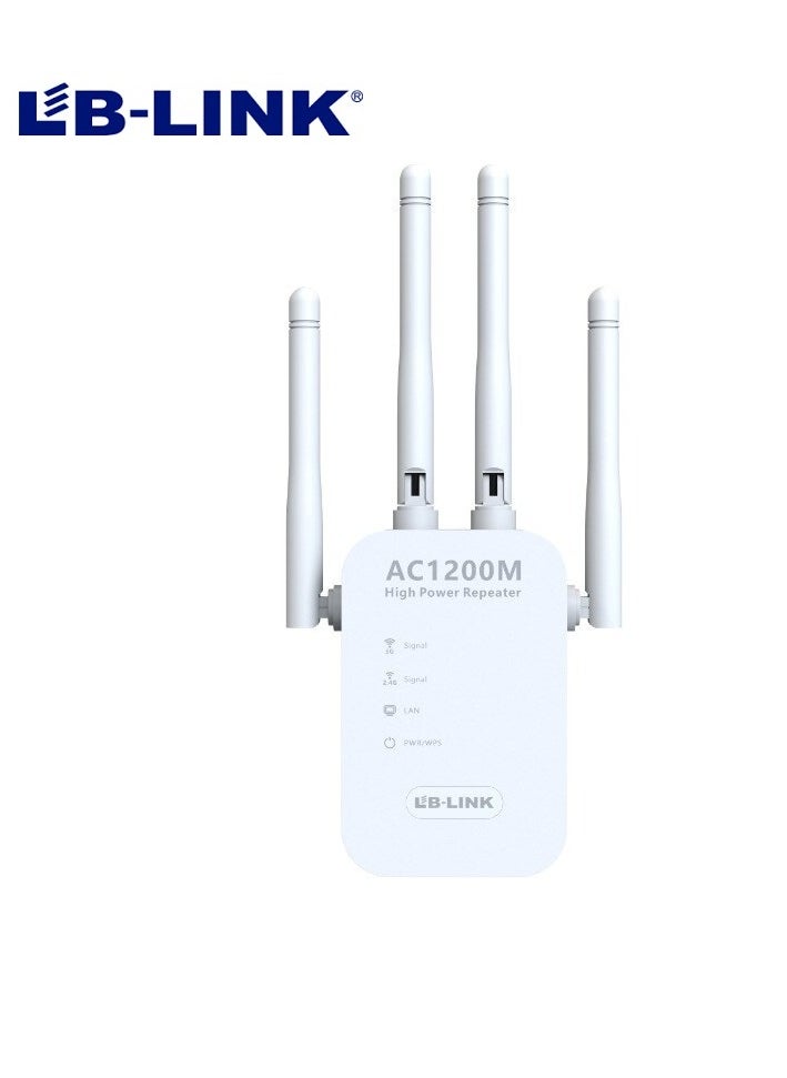 LB-LINK RE1200 1200M Dual Band WiFi Signal Amplifier Booster Wireless Repeater Extender - pzsku/Z578444ED224183455862Z/45/_/1736241858/4dee4b14-e4e5-4bca-8412-c4c188543f8a