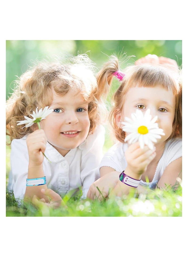 Excefore 16pcs Child Safety ID Wristband Anti-lost Bracelet Information Band - Image 3