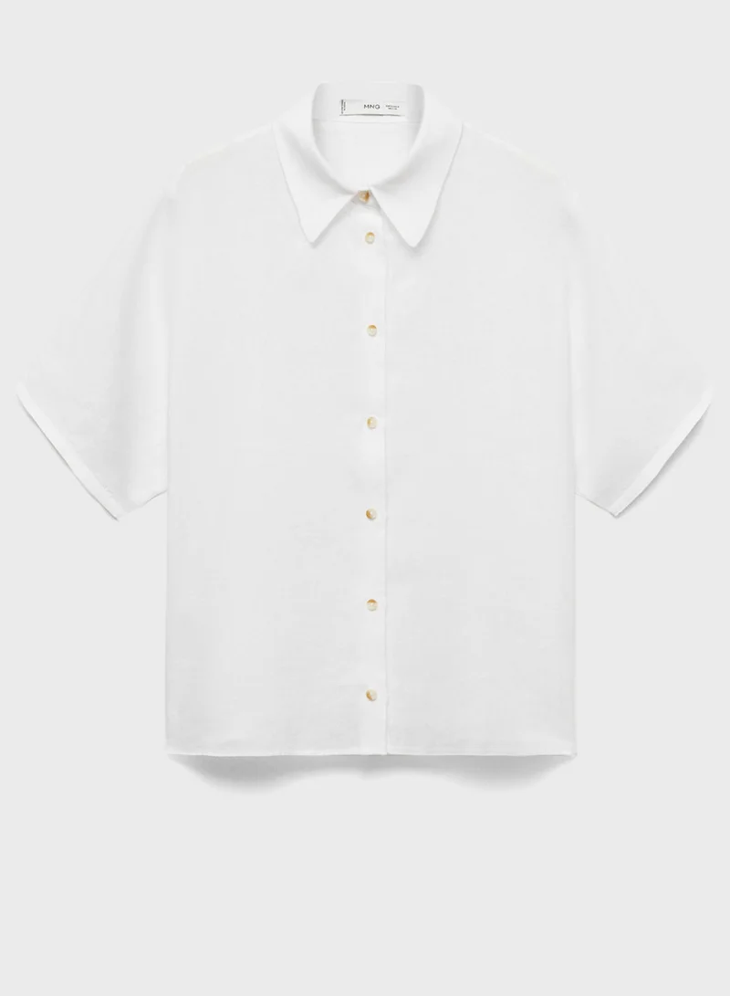 MANGO Button Down Shirt
