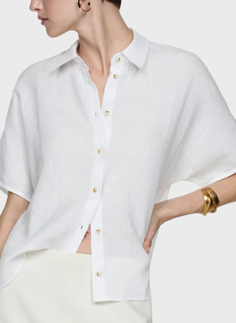 MANGO Button Down Shirt