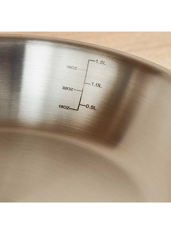 Home Box Glisten Triply Fry Pan 46 x 5 x 24 cm  - Image 3
