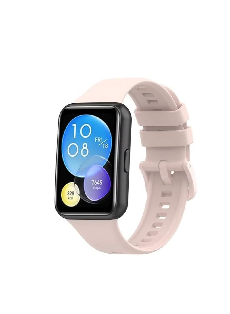 Strap Watch Silicone Compatible With Huawei Watch Fit 2, Sport Silicone Watch Band Wrist Strap,Bracelet Wristband Wrist Strap For Huawei Watch Fit 2 - Image 1