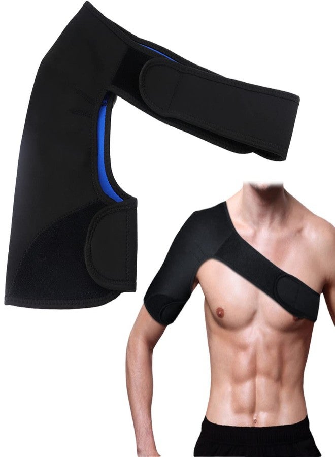 FERCAISH shoulder Adjustable Brace, Sports Protection Shoulder Strap Brace for Sleeping Outdoor Lifting Sports, Relieve Chronic Tendinitis Pain, Breathable Sports Protective Gear(R) - Image 1