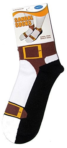 LaughMart Sandal Socks - Fun Fashion Faux Pas Socks for Men and Women - Hilarious Gift Idea - Image 2