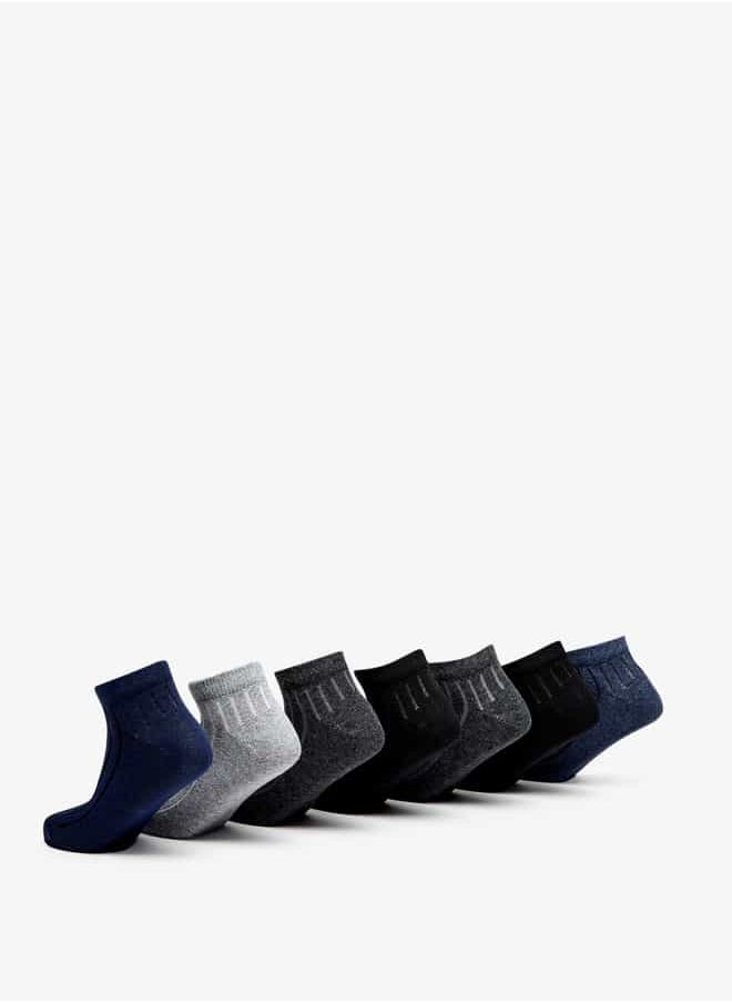 LBL by Shoexpress Boys Striped Ankle Length Socks - Set of 7  - Image 3