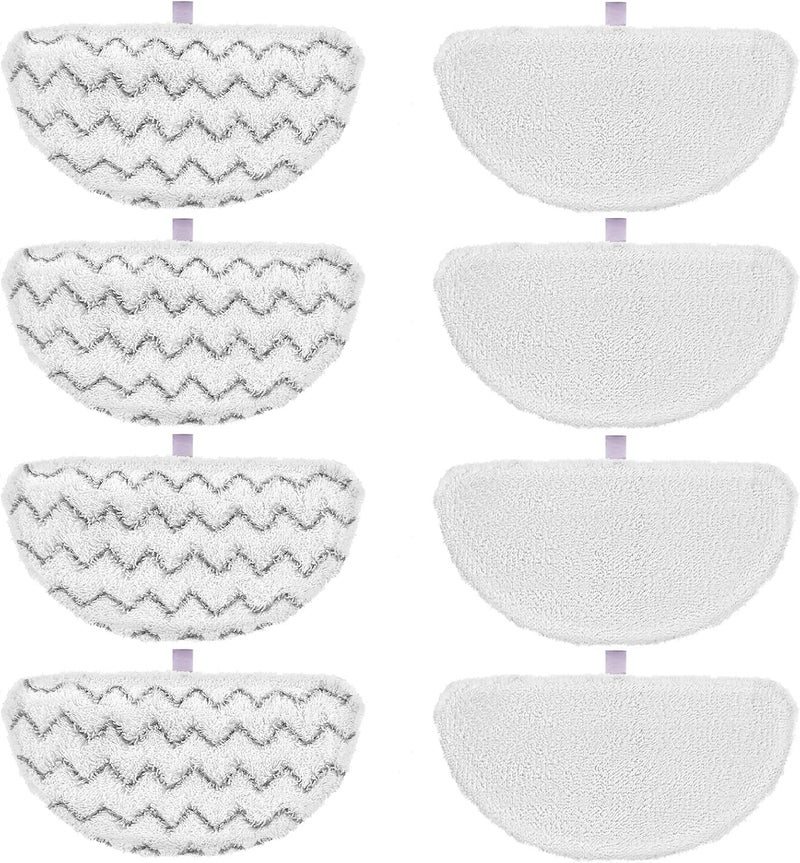 isingo 1940 for Bissell Steam Mop Pads for Bissell PowerFresh Steam Mop 1806 1544 1440 2075A 2685A 1940W,19404 Series, Replacement Part #5938#203-2633, 8 Pack - Image 1