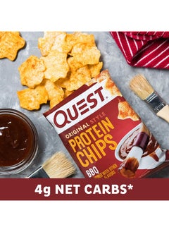 Quest Nutrition Protein Chips, Bbq, High Protein, Low Carb, 1.1 Ounce (Pack Of 12)  - Image 3