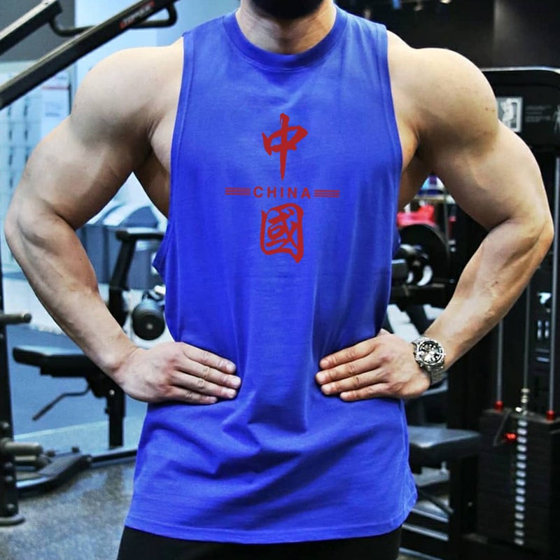 Men's Muscle Fitness Vest Sleeveless Gym Workout Top - Image 2