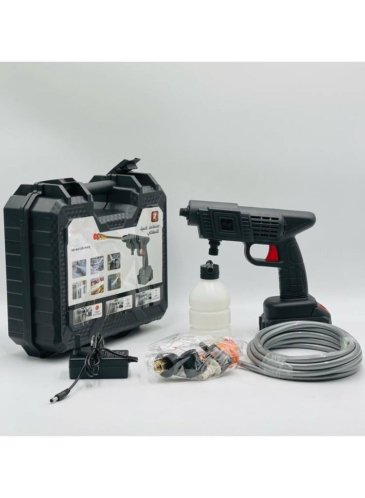 LC Cordless High Pressure Washer Cleaning Machine With Complete Accessories - Image 2