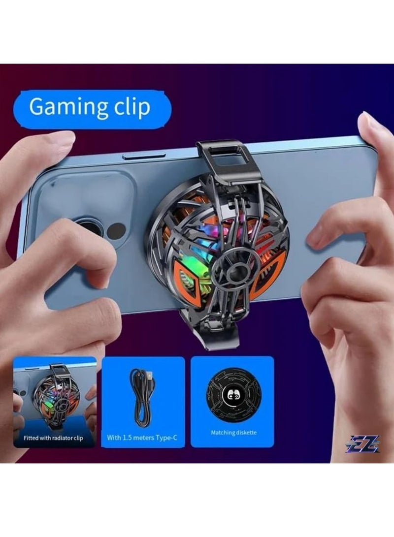 Gravity Mobile Phone Radiator Cooler ‚Äì Semiconductor Refrigeration, Magnetic Live Broadcast Clip with Dual Cooling for Smartphones - Image 2