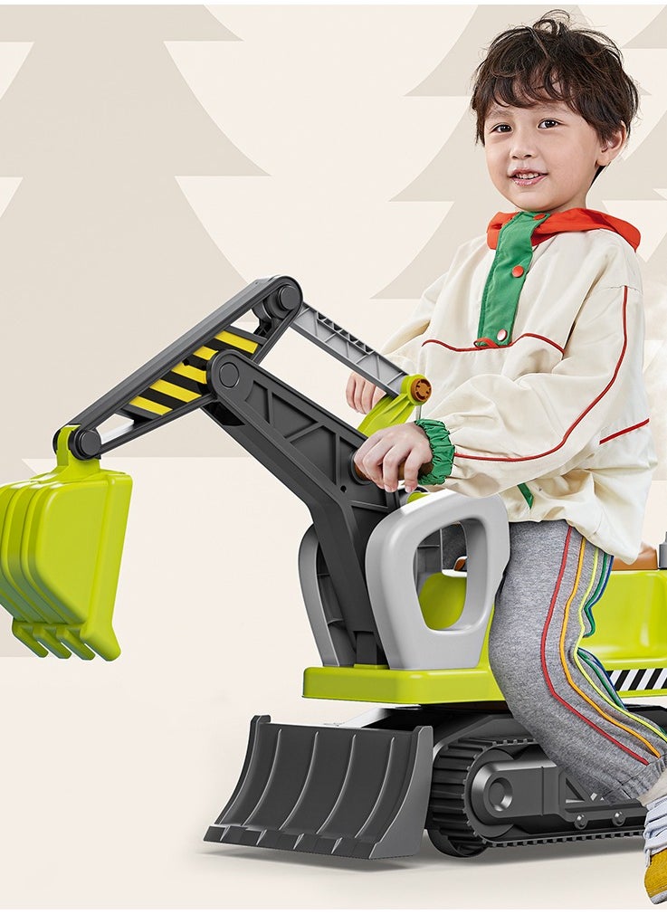 Toy Tractors for Kids Ride Big Excavator Sounds Digger Tractor Toys Bulldozer Ride on Tractor Toddler Tractor Construction Truck