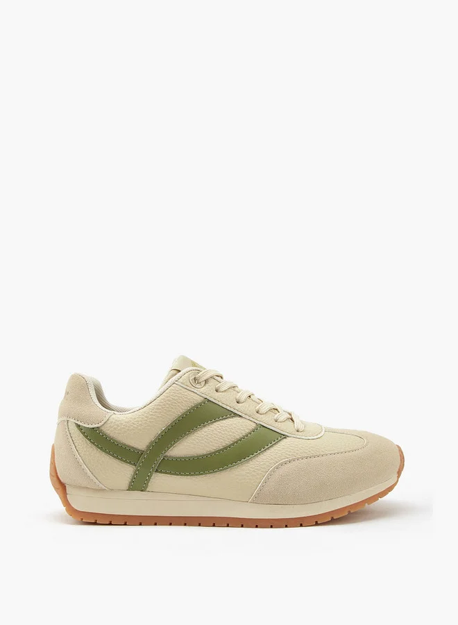 Lee Cooper Women's Panelled Lace-Up Sneakers