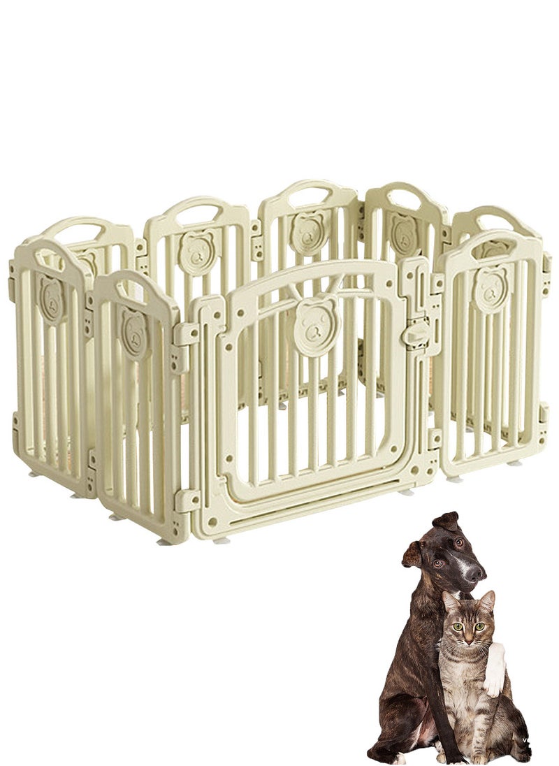 Kidle Dog Fence Playpen Pet Fence Puppy Playpen Indoor Isolation Fence Supplies 119*81*63cm  - Image 1