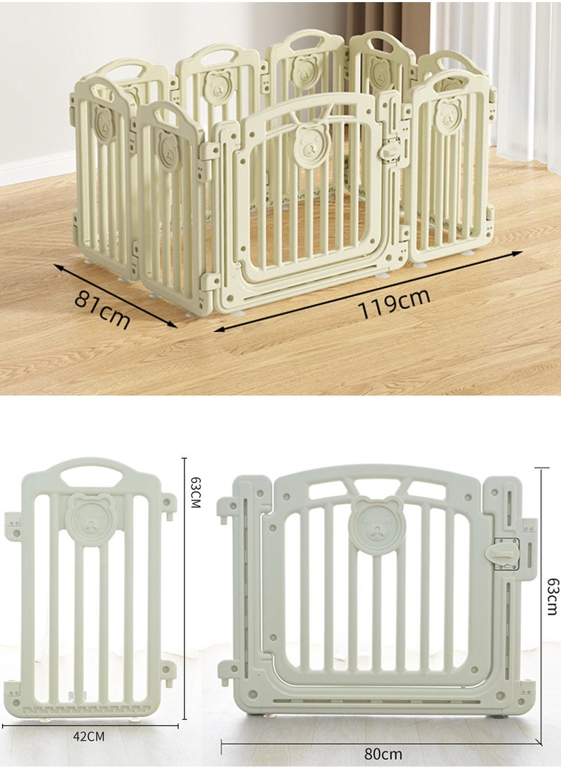 Kidle Dog Fence Playpen Pet Fence Puppy Playpen Indoor Isolation Fence Supplies 119*81*63cm  - Image 2