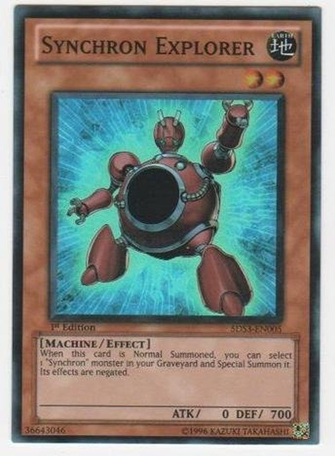 Yu-Gi-Oh! - Synchron Explorer (5DS3-EN005) - Starter Deck: Duelist Toolbox - 1st Edition - Super Rare