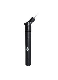 Double Action Ball Pump, With Needle Air Pump For Sports Football, Volleyball, Basketball, Rugby, Soccer Ball, Other Inflatable Balls, Stainless Steel Pin Air Pump (Black)
