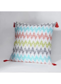 Wakefit Wakefit Cushion Covers|Cotton,144 TC Fabric|Parisa|16X16 Inch|Sofa Pillow Cover Set Of 5, Multicolor  - Image 5