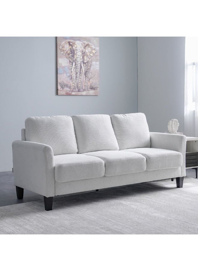 Gamorah 3 Seater Fabric Sofa Modern Design Three Seat Sofas Comfortable Living Room Furniture L188.5Xw85Xh94Cm - Cream - pzsku/Z5785C5F269B24FE06974Z/45/_/1736253052/82a7f9d8-2576-4459-9722-030c10659387