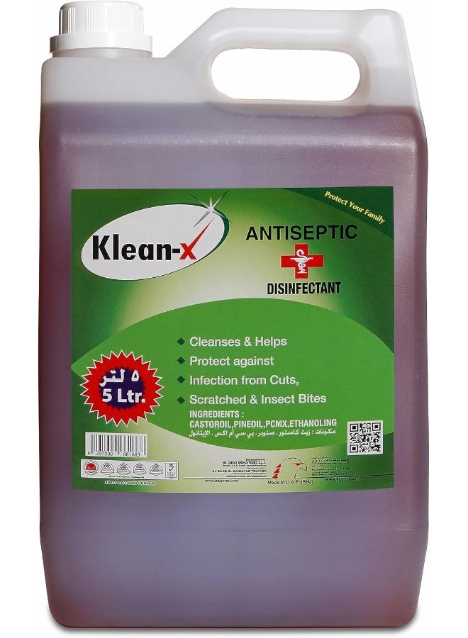 Klean X Antiseptic Disinfectant 5 Litre - Image 1