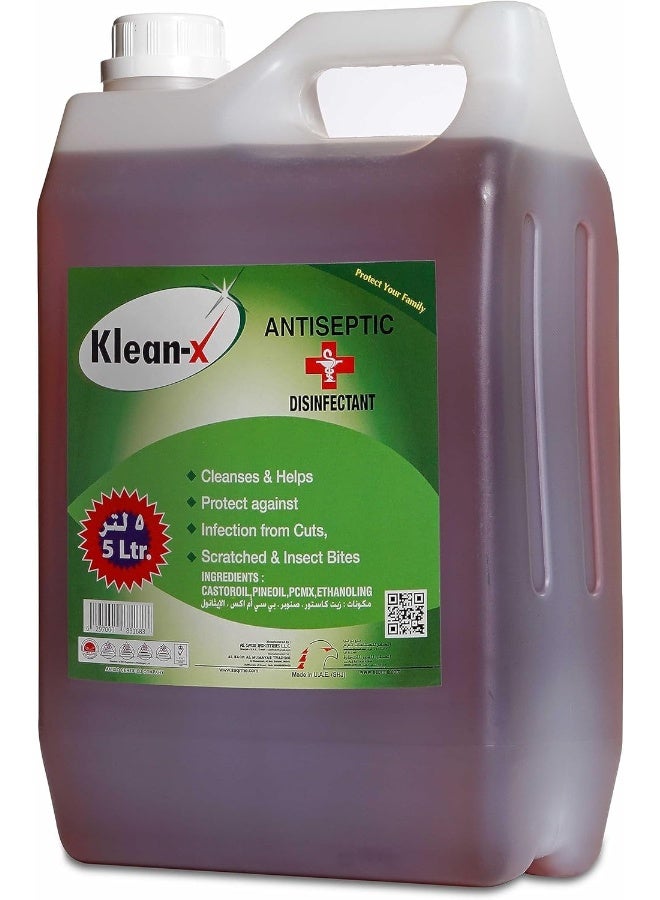Klean X Antiseptic Disinfectant 5 Litre - Image 2
