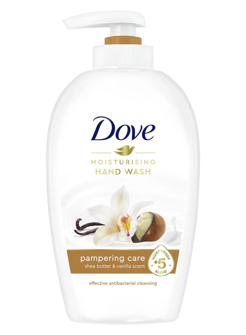 دوف غسول مرطب لليدين برائحة زبدة الشيا والفانيليا  250 مل