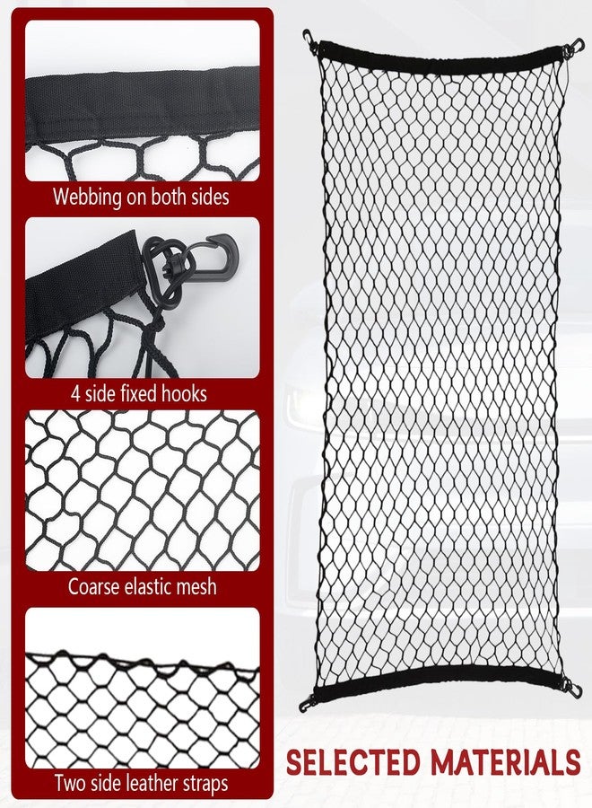 vvag Universal Adjustable Dog Car Barrier for SUVs Trucks,Easy-Install Mesh Pet Divider & Backseat Safety Net for Travel - Image 3