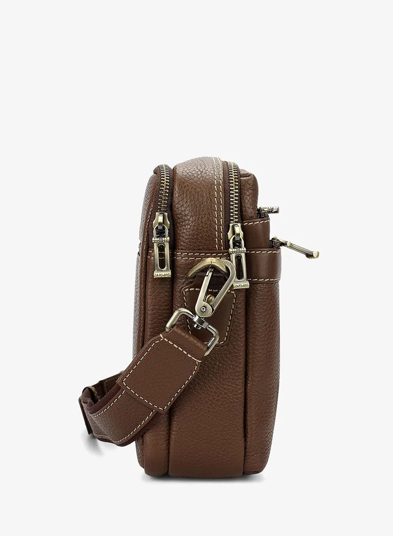 Da Milano Mocha Classic Men's Sling for Men | Best Price UAE