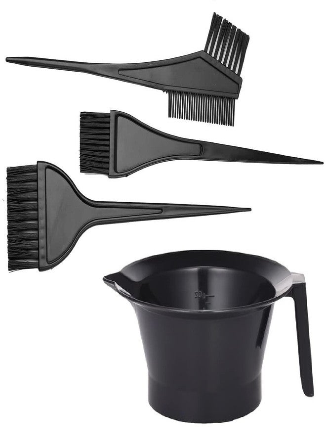 E-DUNIA® Hair Colouring Tools, Hair Dyeing Tool Set, Brush Double-Sided Coloring Comb and Bowl Set Kit - Image 1
