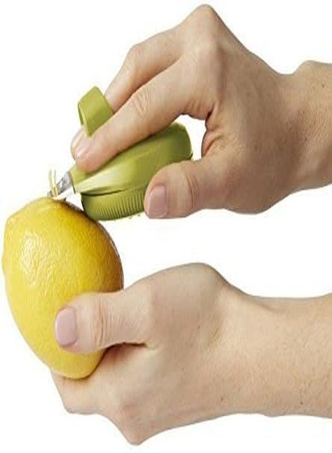 Chef'n Palmzester Green Plastic Citrus Zester - Image 2