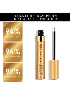 LUXROS Eyelash Growth Serum Get Thick Strong Lashes In Just 3 4 Weeks With Our Plant Based Eyelash Growth Serum No Parabens Or Pg (5 Ml)  - Image 5