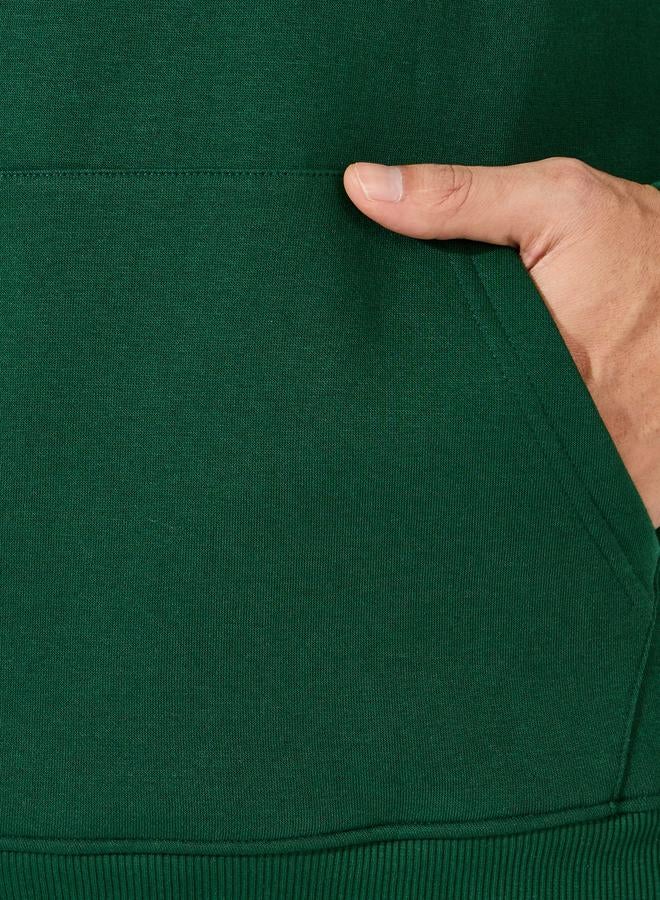 ستايلي هودي فضفاض مطبع بطبعة كتابة - Image 4