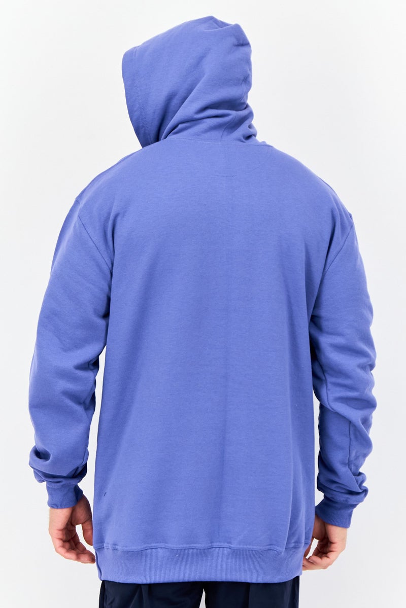 Champion Men Big And Tall Long Sleeves Outdoor Hoodie, Light Purple  - Image 2