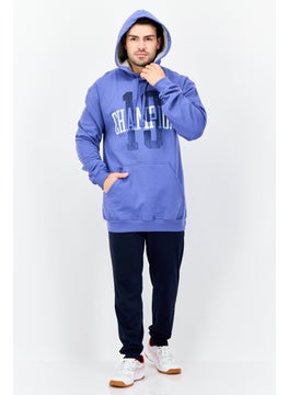 Champion Men Big And Tall Long Sleeves Outdoor Hoodie, Light Purple  - Image 4