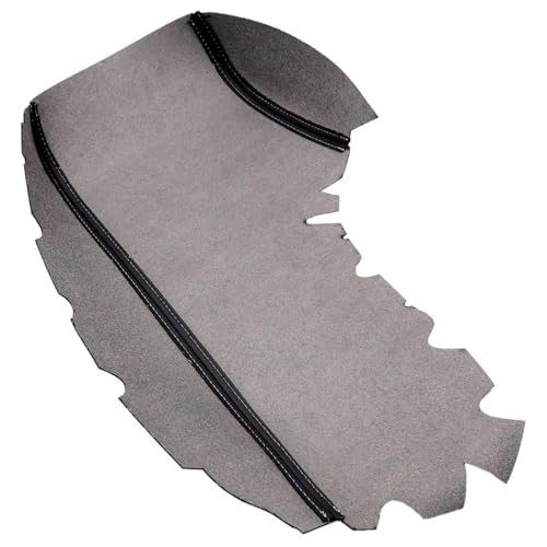 NLQR Center Console Lid Cover Replacement armrest Cover Microfiber Leather Black with White Stitch Compatible with Lexus IS200 IS250 IS300 IS350 2014-2017 - Image 5