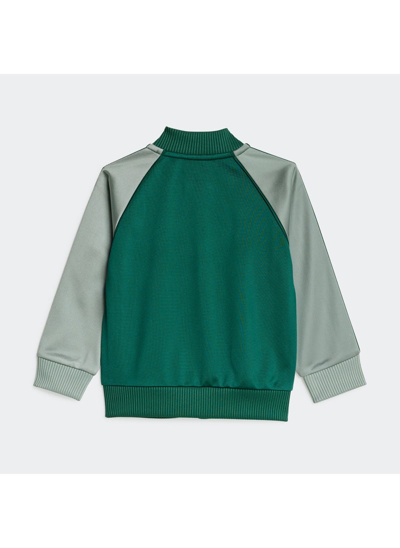 adidas Originals Infant Trefoil 3 Stripe Tracksuit  - Image 2