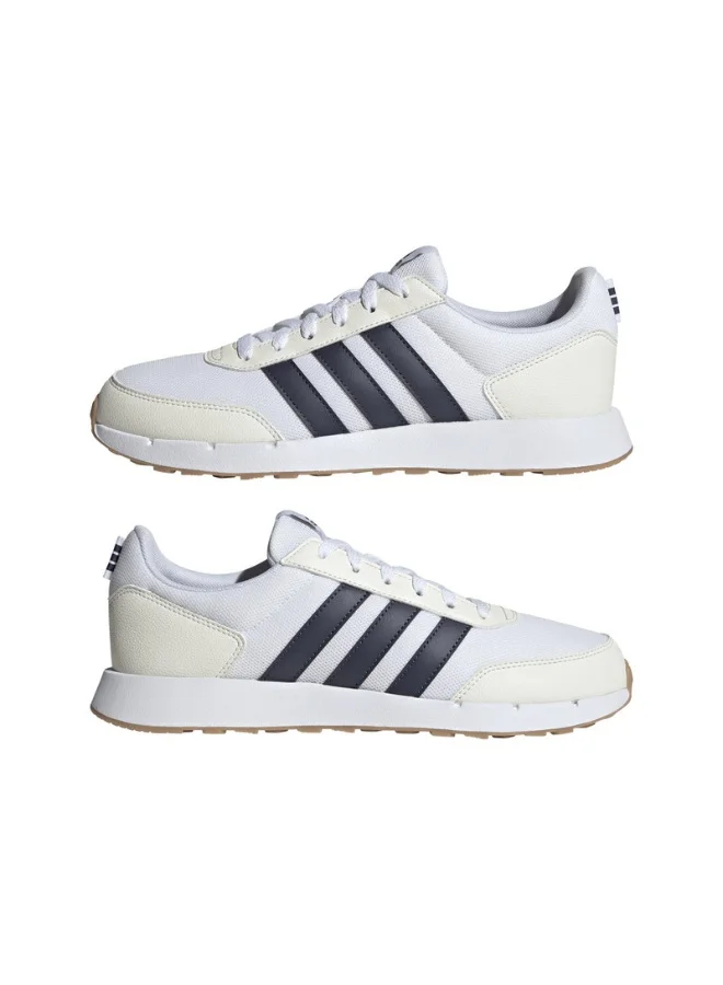 Adidas Run50S White Sportswear Shoes For Unisex 6.5