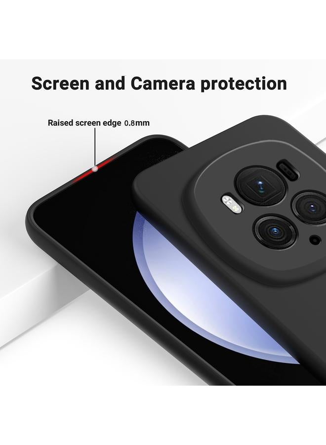 S-TOP Case For Honor Magic6 Pro Pure Color Liquid Silicone Shockproof Phone Case - Image 5