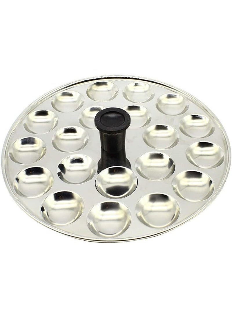KLASSI KICHEN KLASSI KICHEN Idli Maker Stainless Steel Idli Cooker with 3 Plates for idly 1 plate for mini idly 1 plate steamer Idli maker induction base Gas Stove Compatible 15 Idlies 20 mini idlies  - Image 5