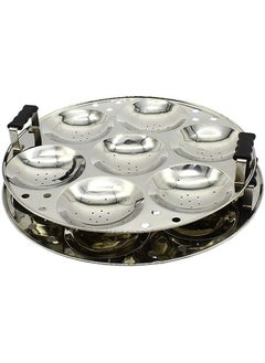 KLASSI KICHEN KLASSI KICHEN Idli Maker Stainless Steel Idli Cooker with 3 Plates for idly 1 plate for mini idly 1 plate steamer Idli maker induction base Gas Stove Compatible 15 Idlies 20 mini idlies  - Image 4